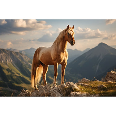 tableau sur toile cheval